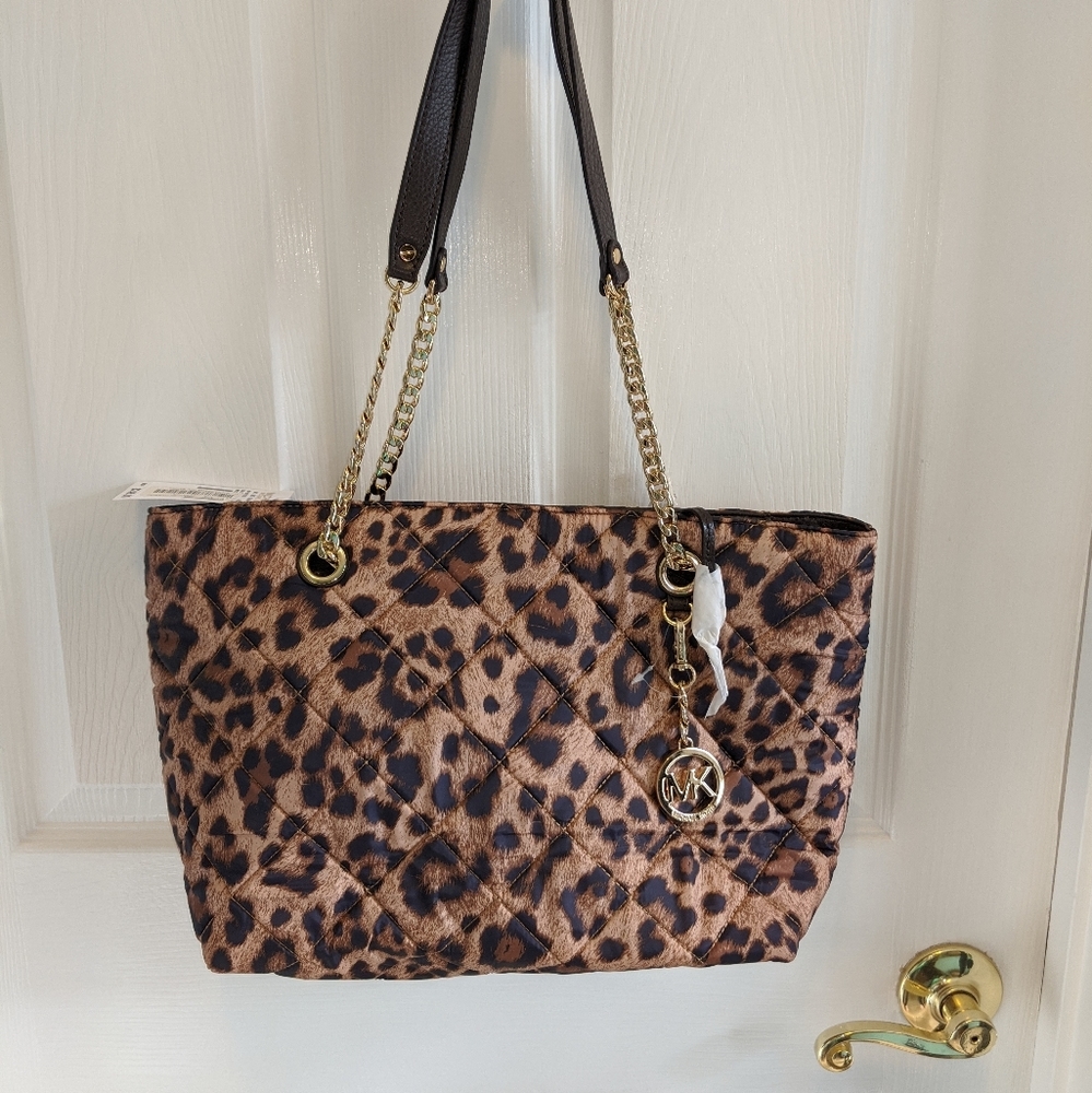 Michaels Kors Leopard Tote